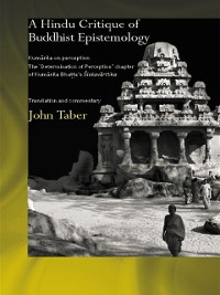 Cover A Hindu Critique of Buddhist Epistemology