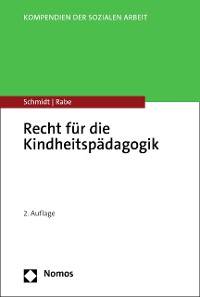 Cover Recht für die Kindheitspädagogik