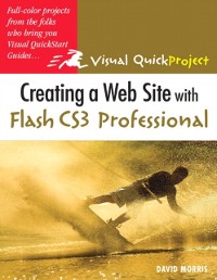 Cover Creating a Web Site with Flash CS3 Professional