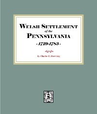 Cover Welsh Settlement of Pennsylvania