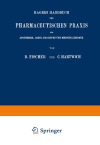 Cover Hagers Handbuch der Pharmaceutischen Praxis