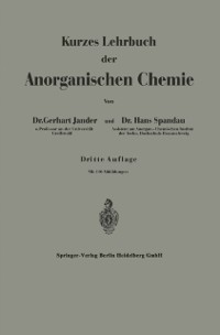 Cover Kurzes Lehrbuch der Anorganischen Chemie