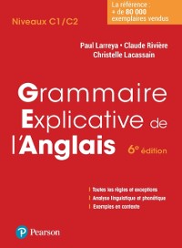 Cover Grammaire explicative de l'anglais