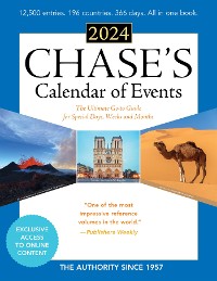 Cover Chase's Calendar of Events 2024