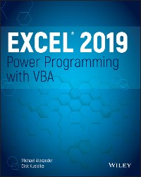 Cover Excel 2019 Power Programming with VBA