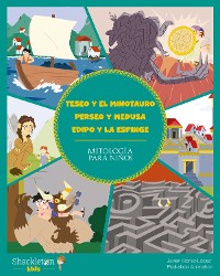 Cover Teseo y el Minotauro. Perseo y Medusa. Edipo y la Esfinge