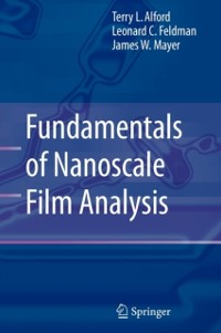 Cover Fundamentals of  Nanoscale Film Analysis