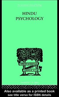 Cover Hindu Psychology