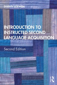 Cover Introduction to Instructed Second Language Acquisition