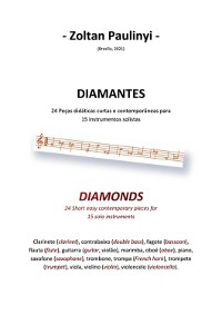 Cover Diamantes Para Instrumentos Solistas (diamonds For Solo Instruments). Brochura (brochure)