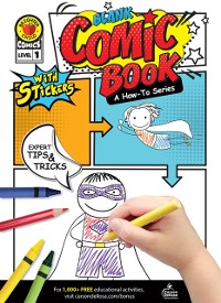 Cover Blank Comic Book: A How-To Series Level 1