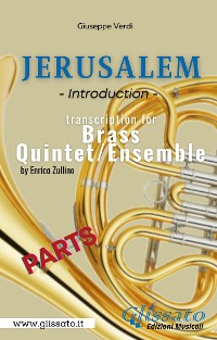 Cover Jerusalem - Brass Quintet/Ensemble (parts)