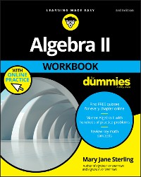 Cover Algebra II Workbook For Dummies