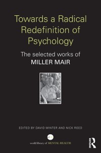 Cover Towards a Radical Redefinition of Psychology