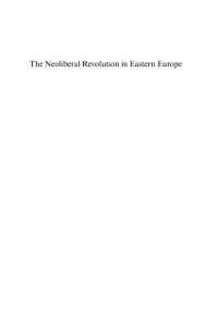 Cover Neoliberal Revolution in Eastern Europe