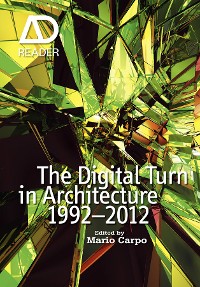 Cover The Digital Turn in Architecture 1992 - 2012