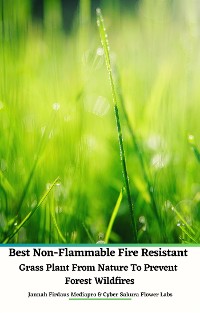 Cover Best Non-Flammable Fire Resistant Grass Plant From Nature to Prevent Forest Wildfires