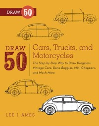 Cover Draw 50 Cars, Trucks, and Motorcycles