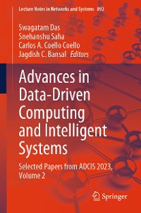 Cover Advances in Data-Driven Computing and Intelligent Systems