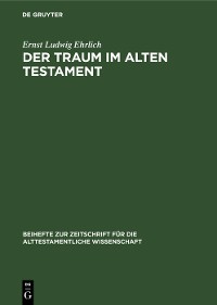 Cover Der Traum im Alten Testament