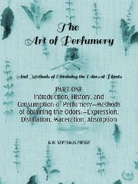 Cover The Art of Perfumery Part One