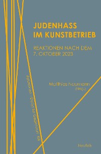 Cover Judenhass im Kunstbetrieb