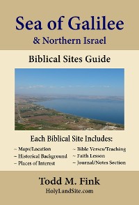 Cover Sea of Galilee & Northern Israel Biblical Sites Guide