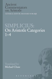 Cover Simplicius: On Aristotle Categories 1-4