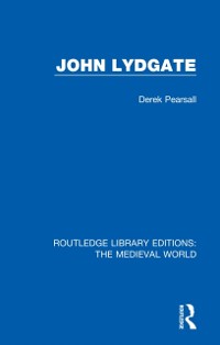 Cover John Lydgate