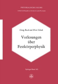 Cover Vorlesungen über Festkörperphysik