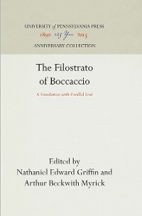 Cover The Filostrato of Boccaccio