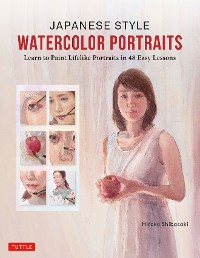 Cover Japanese Style Watercolor Portraits