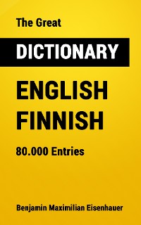 Cover The Great Dictionary English - Finnish