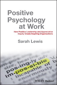 Cover Positive Psychology at Work