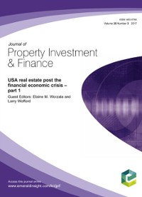 Cover USA Real Estate post the Financial Economic Crisis - Part 1