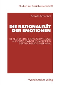Cover Die Rationalität der Emotionen
