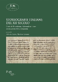 Cover Storiografie italiane del XII secolo