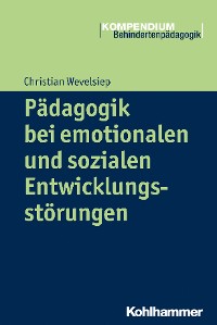 Cover Pädagogik bei emotionalen und sozialen Entwicklungsstörungen