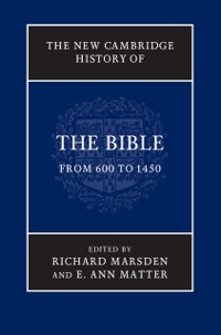 Cover New Cambridge History of the Bible: Volume 2, From 600 to 1450