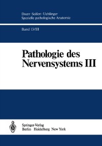 Cover Pathologie des Nervensystems III