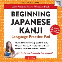 Cover Beginning Japanese Kanji Language Practice Pad Ebook