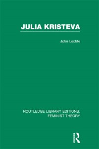 Cover Julia Kristeva (RLE Feminist Theory)