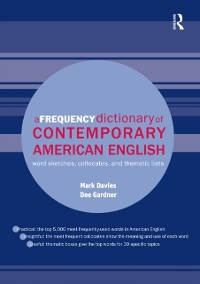 Cover Frequency Dictionary of Contemporary American English