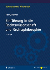 Cover Einführung in die Rechtswissenschaft und Rechtsphilosophie