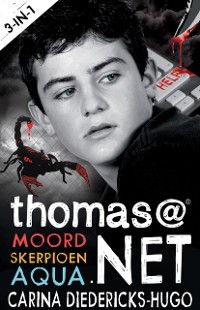 Cover Thomas@omnibus 1 (moord; aqua; skerpioen)