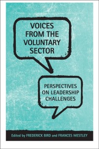 Cover Voices From the  Voluntary Sector