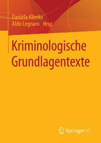 Cover Kriminologische Grundlagentexte