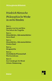 Cover Philosophische Werke in sechs Bänden
