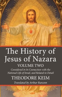 Cover History of Jesus of Nazara, Volume Two