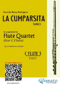 Cover Flute 3 part "La Cumparsita" Tango for Flute Quartet